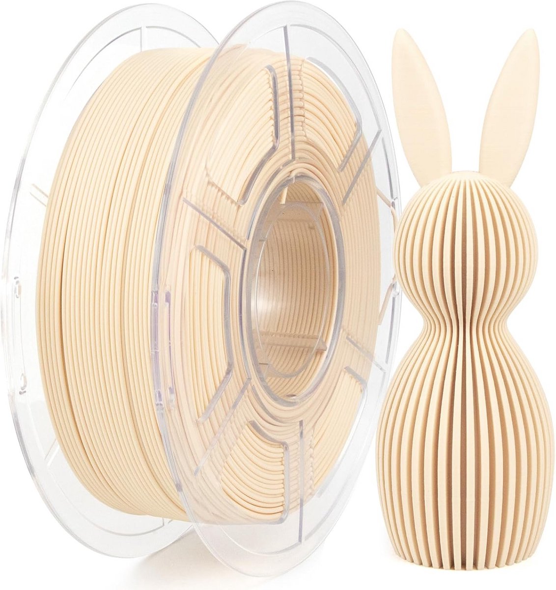 Hoogwaardig Matt PLA+ 3D Printer Filament, 1.75mm, 1kg, Hoge Printsnelheid