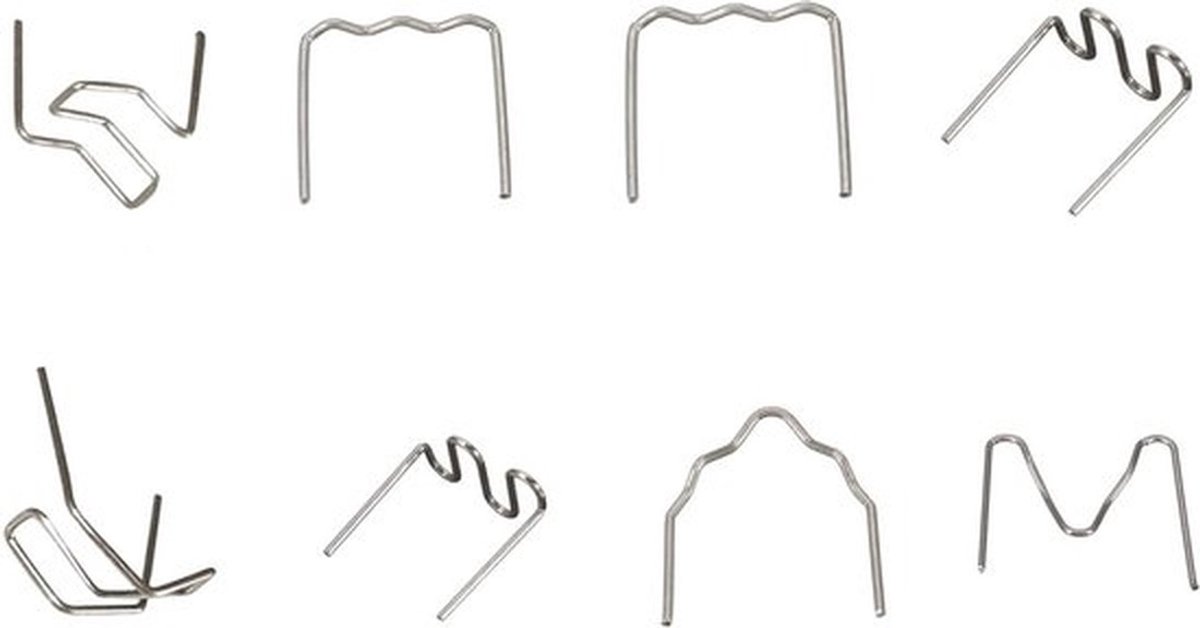 Kunststof Lasmachine Nietjes 800 Stuks | Hete Nietjes Roestvrij Staal | Lasreparatie Auto Bumper | Nietmachine.