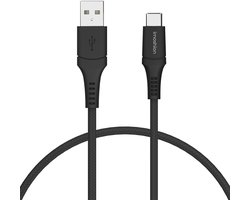 imoshion Kabel - USB C naar USB A Kabel - 1 meter - USB-C Oplader Kabel - Zwart