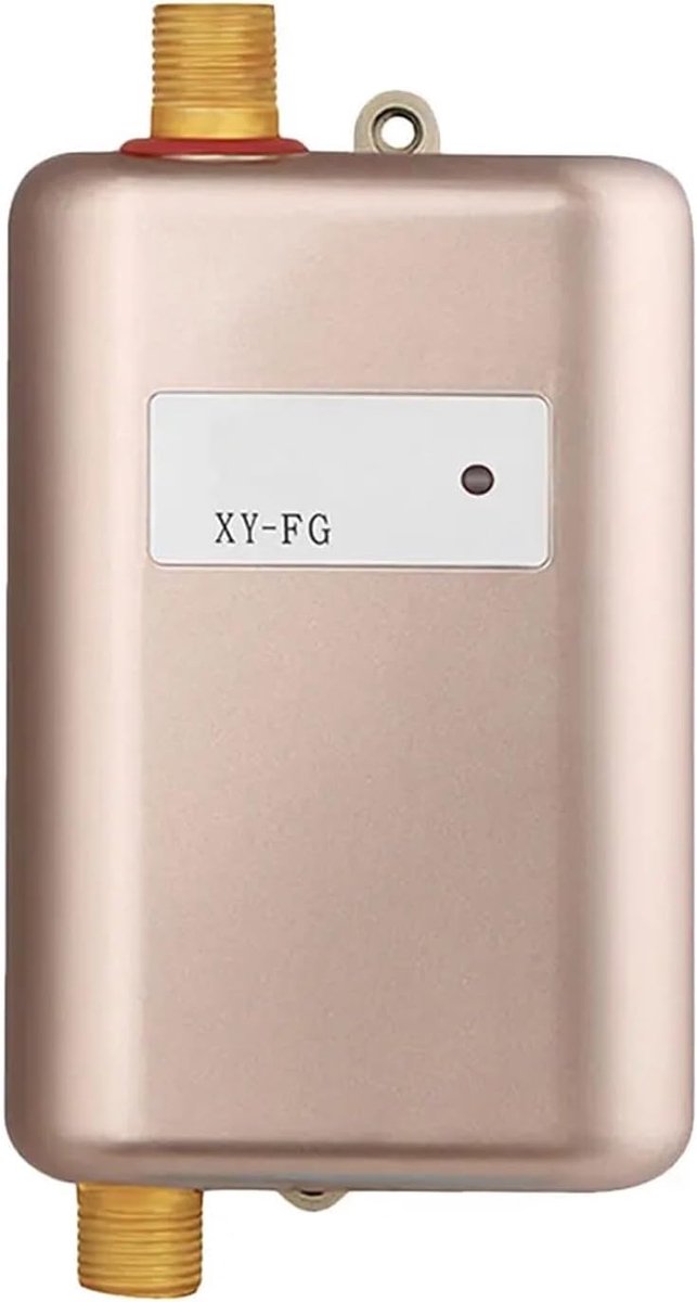 Elektrische Doorstromer Directe Waterverwarmer Keuken en Badkamer Snel Opwarmen 3800W Goud