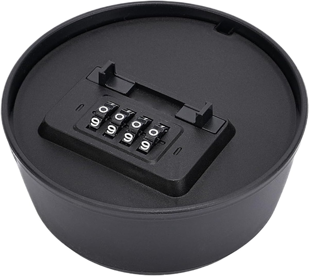 Geheime Geldkluis - Verborgen Opbergbox - Veilig Geld Bewaren - 4-Cijferige Combinatie - 12x5.8x5.8 cm - Zwart