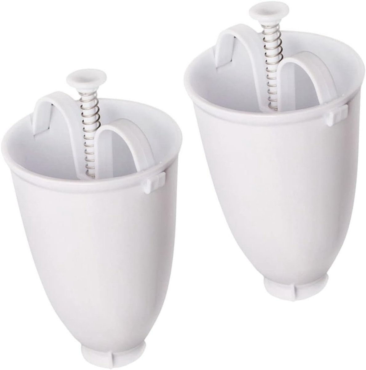 Donut Maker Gereedschap - Bakvorm Desserts - Gezinsactiviteiten Bakken - Eenvoudig Lichtgewicht - 18x10x10cm - Wit