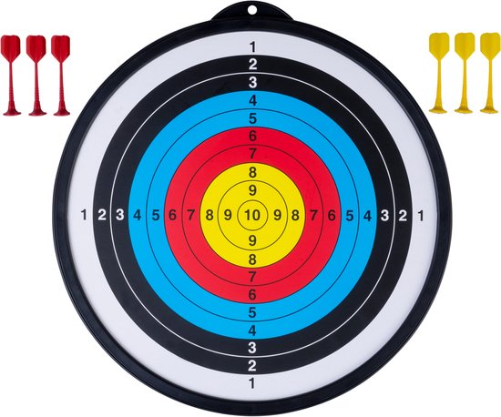 Dubbelzijdig Magnetisch Dartbord met 6 Pijlen – Veilig Dartspel voor Kinderen - Twee-in-één - Engelhart van Engelhart — afbeelding 5