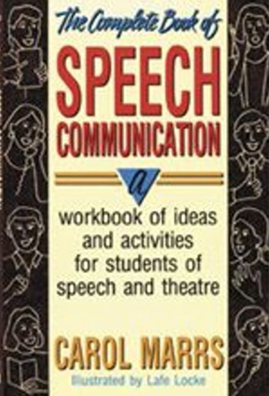 The Complete Book of Speech Communication - cover