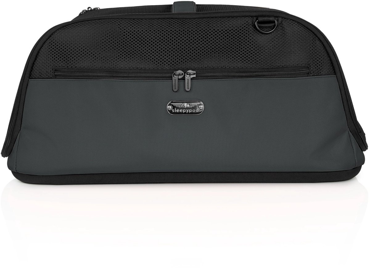 Sleepypod Air – CHARCOAL GREY - Premium Reisdraagtas voor Huisdieren in Vliegtuig en Auto
