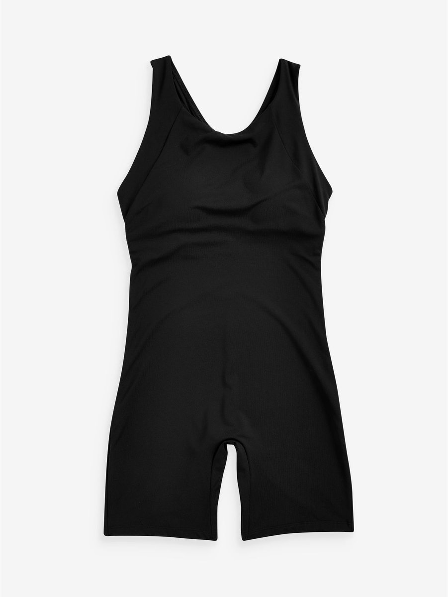 Next - Dames - Buikcorrigerend unitard-badpak - Zwart
