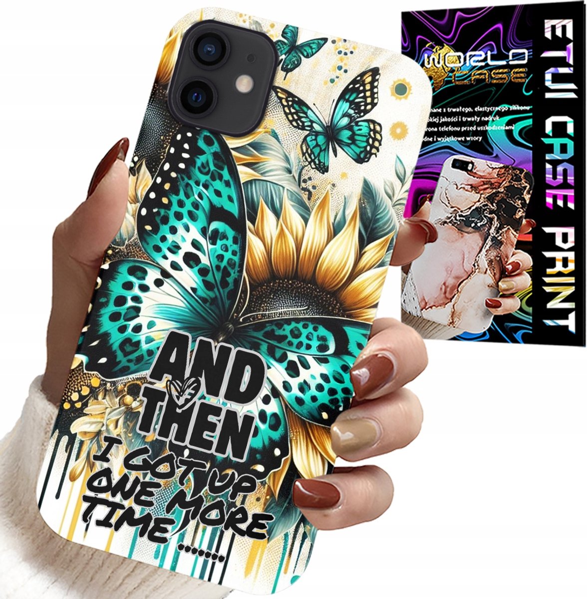 HOESJE VOOR IPHONE 13 MINI - AND THEN I GOT UP, FEMININE PATTERNS + FILM