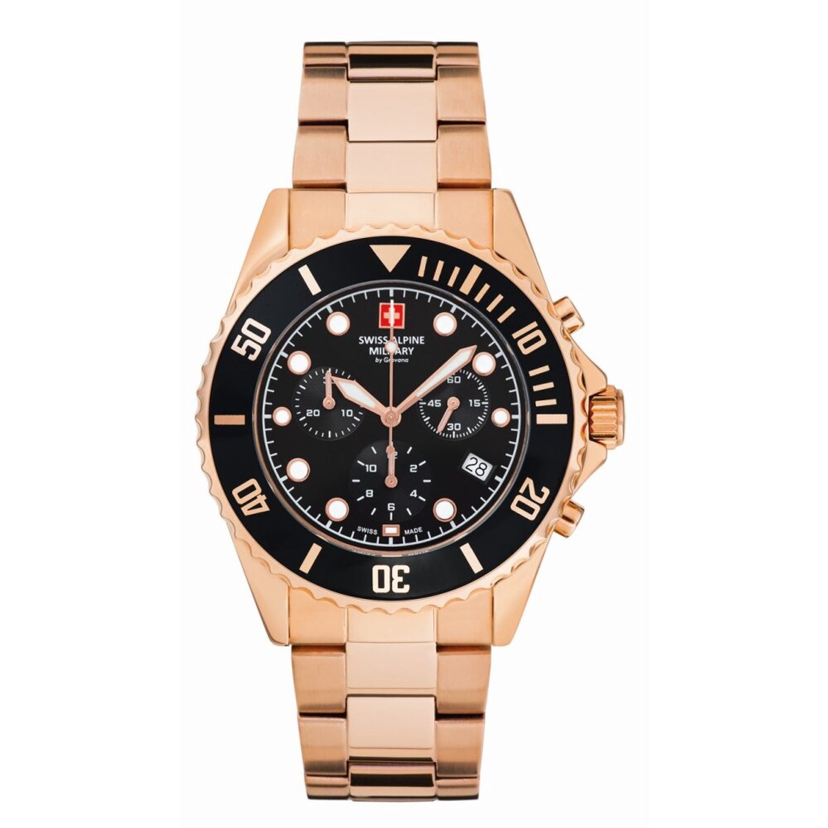 Swiss Alpine Military Master Diver Chrono SAM7053.9167 mannen horloge