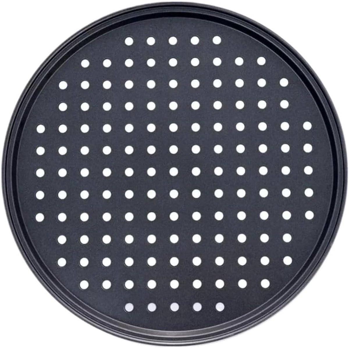 Pizzabord Rond - Pizza Bakplaat - Pizza Bakken - Geperforeerd Ontwerp - 28 cm