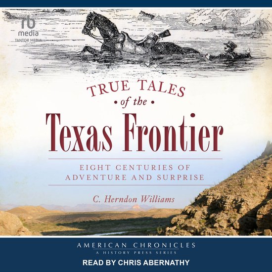 True Tales of the Texas Frontier - cover