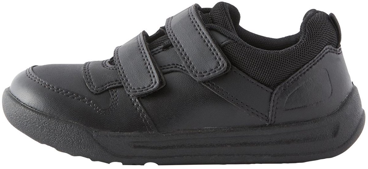 Next - Jongens - Schoolschoenen met dubbele klittenbandsluiting met brede pasvorm (G) - Zwart