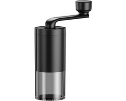 Handmatige Koffiemolen - Stille Molen - Verse Koffie Zetten - Keramische Maalschijf - 36 Gram Capaciteit - Zwart