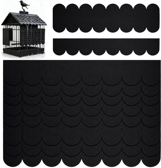 Dakshingles Vogelhuis - Dakhaartjes Dakvilt - Vogelhuisjes Beschermen