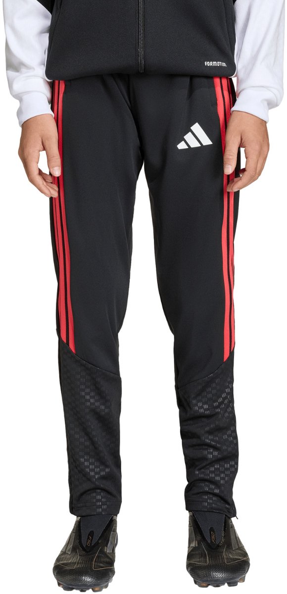 adidas Broek Kinderen Tiro 26 Competition Training Zwart-Rood - Maat 164cm