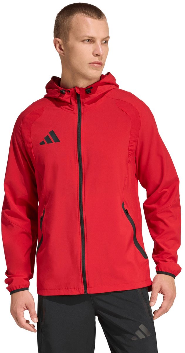 adidas Jas Heren Tiro 26 Travel Windbreaker Rood - Maat XL