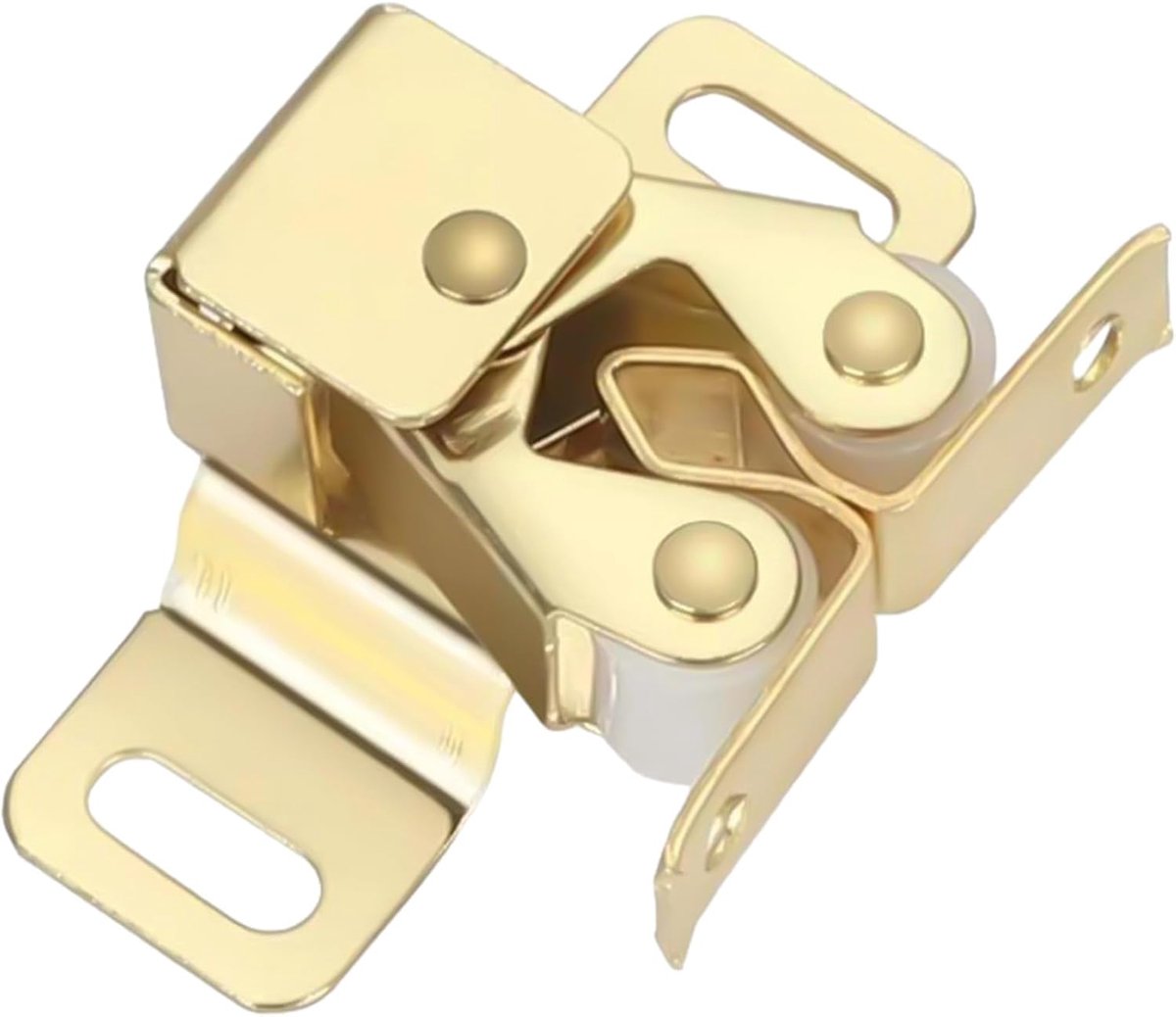 Magnetische Deurvergrendeling - Lade Kastslot - Meubel Beveiliging - Robuuste Metaalconstructie - 3.5x2x1.2cm - Goud