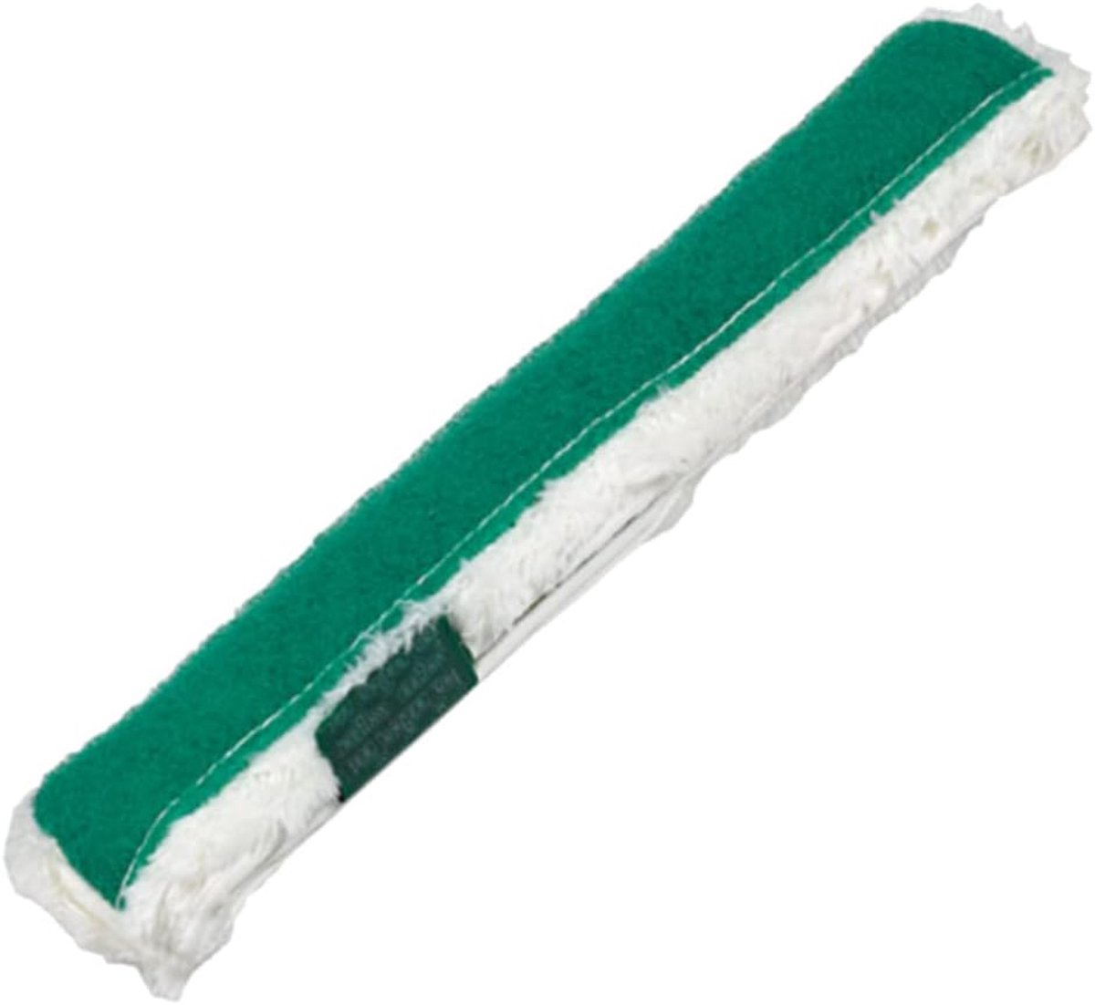 Pad Overtrek - Raamwisserhoes - Streeploos Ramen - Wasbaar Materiaal - 35CM Breed - Groen Wit