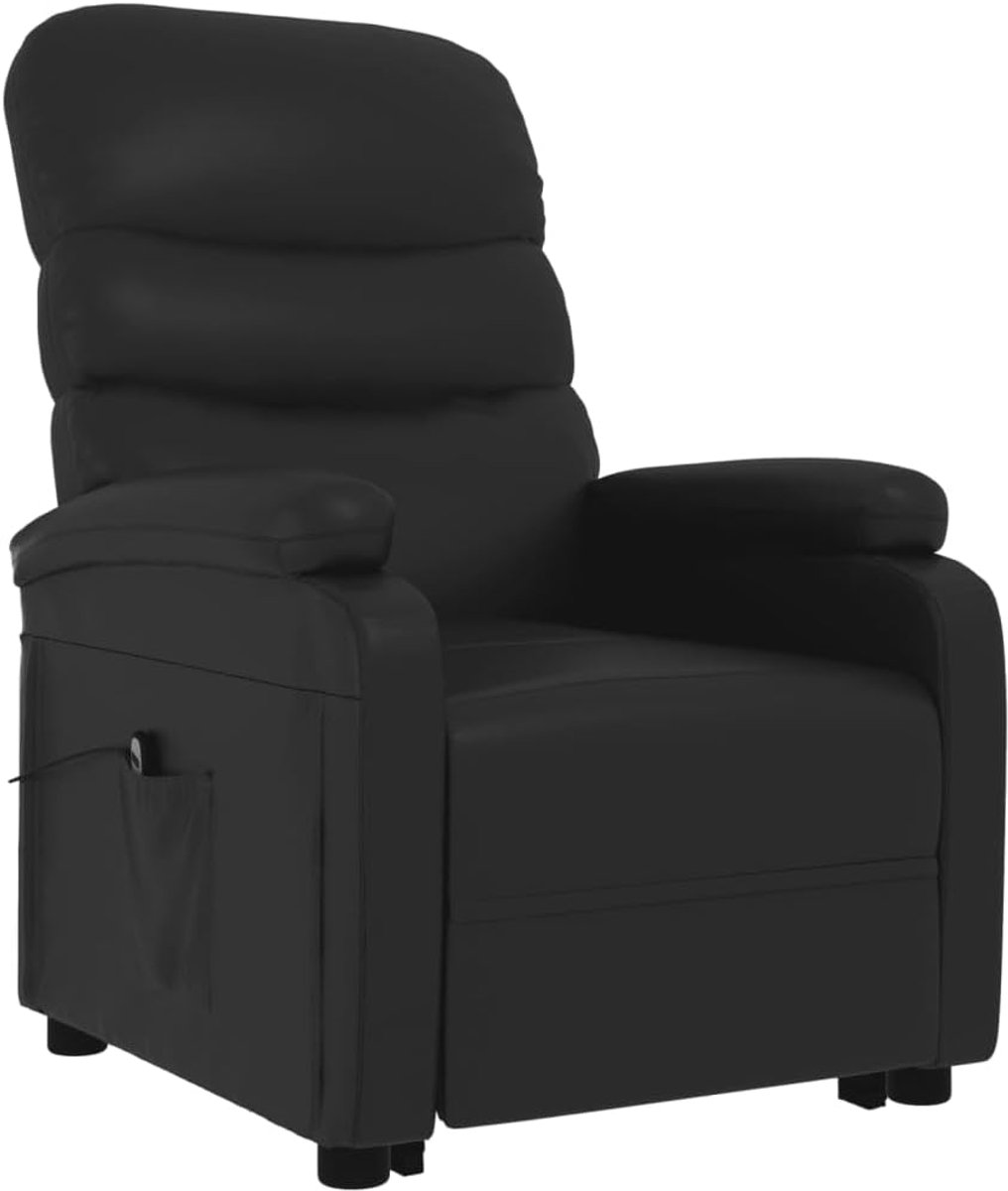 Sta-Op-Stoel - Fauteuil Leunstoel - Ontspannen Zitten - Verstelbaar Comfort - Zwart