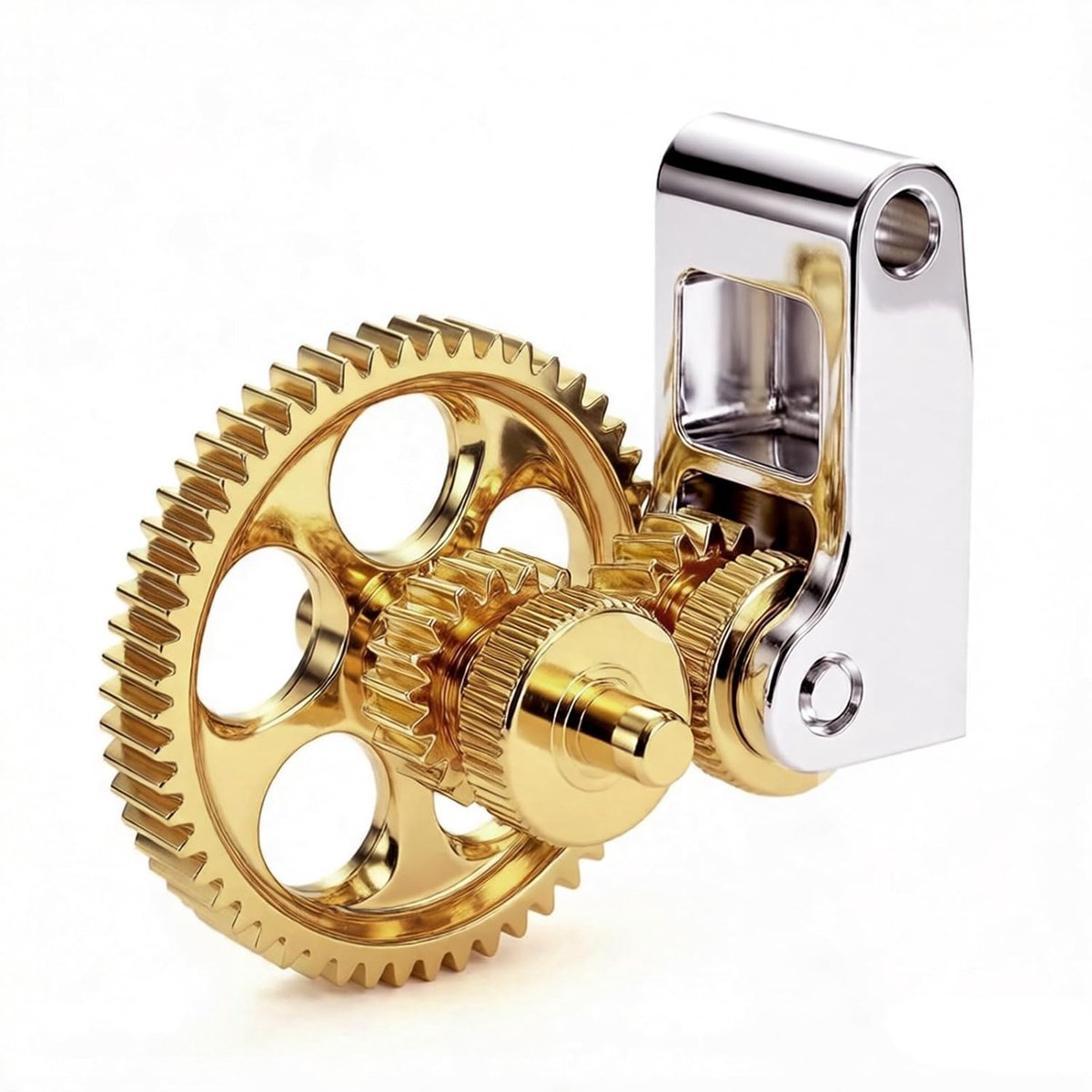 Extruder Tandwiel - 3D Printer Onderdeel - Gladde Filament Doorvoer - Nano Coating - 10x5x3 cm