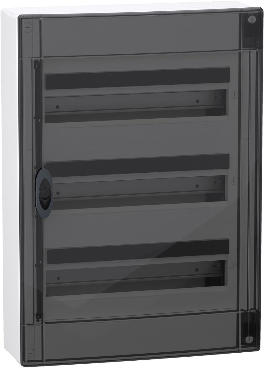Schneider zekeringkast 54 modules - Schneider Prismaset XS transparant - LVSXM318