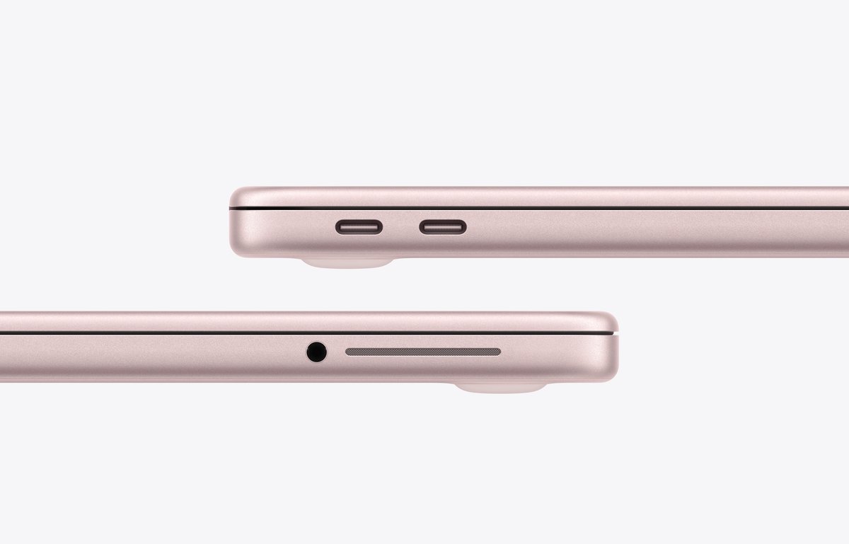 Apple MacBook Neo 13 inch laptop 512GB SSD Touch ID A18 Pro-chip Liquid Retina scherm Blush - Afbeelding 2