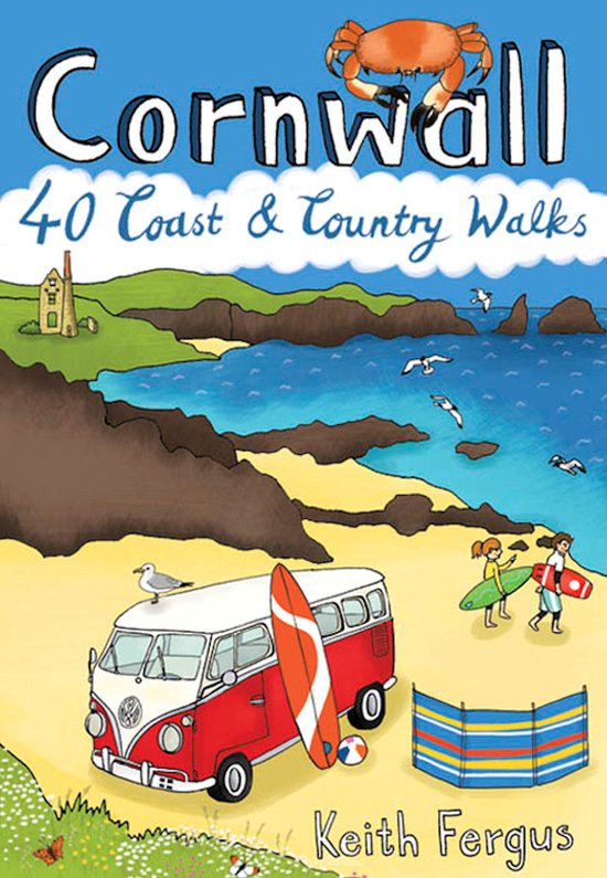 Cornwall 40 Coast & Country Walks - cover
