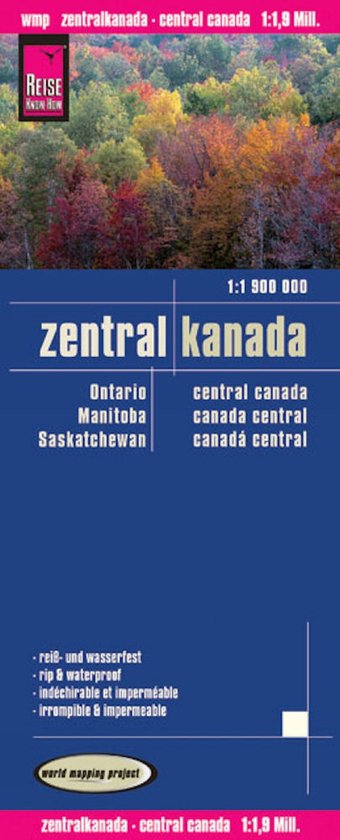 Zentralkanada 1 :1 900 000 - cover