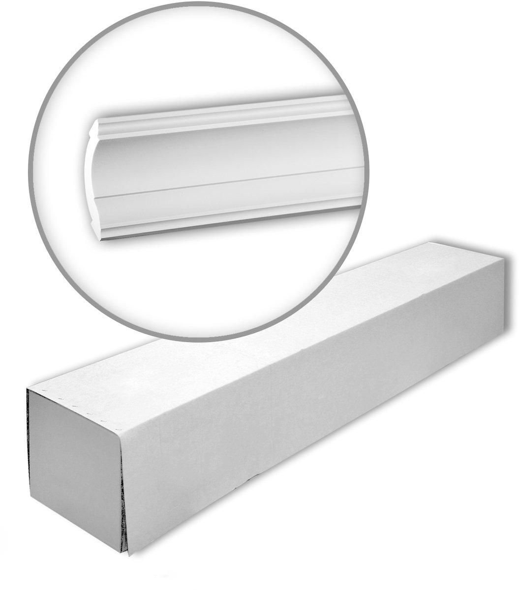Profhome 150101 1 doos 20 stukken Kroonlijst 40 m