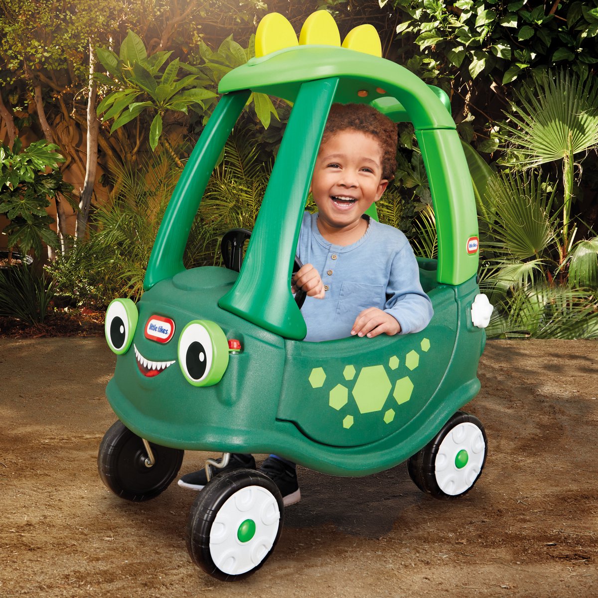 Little Tikes Cozy Coupe GoGreen Dino - Loopauto Groen