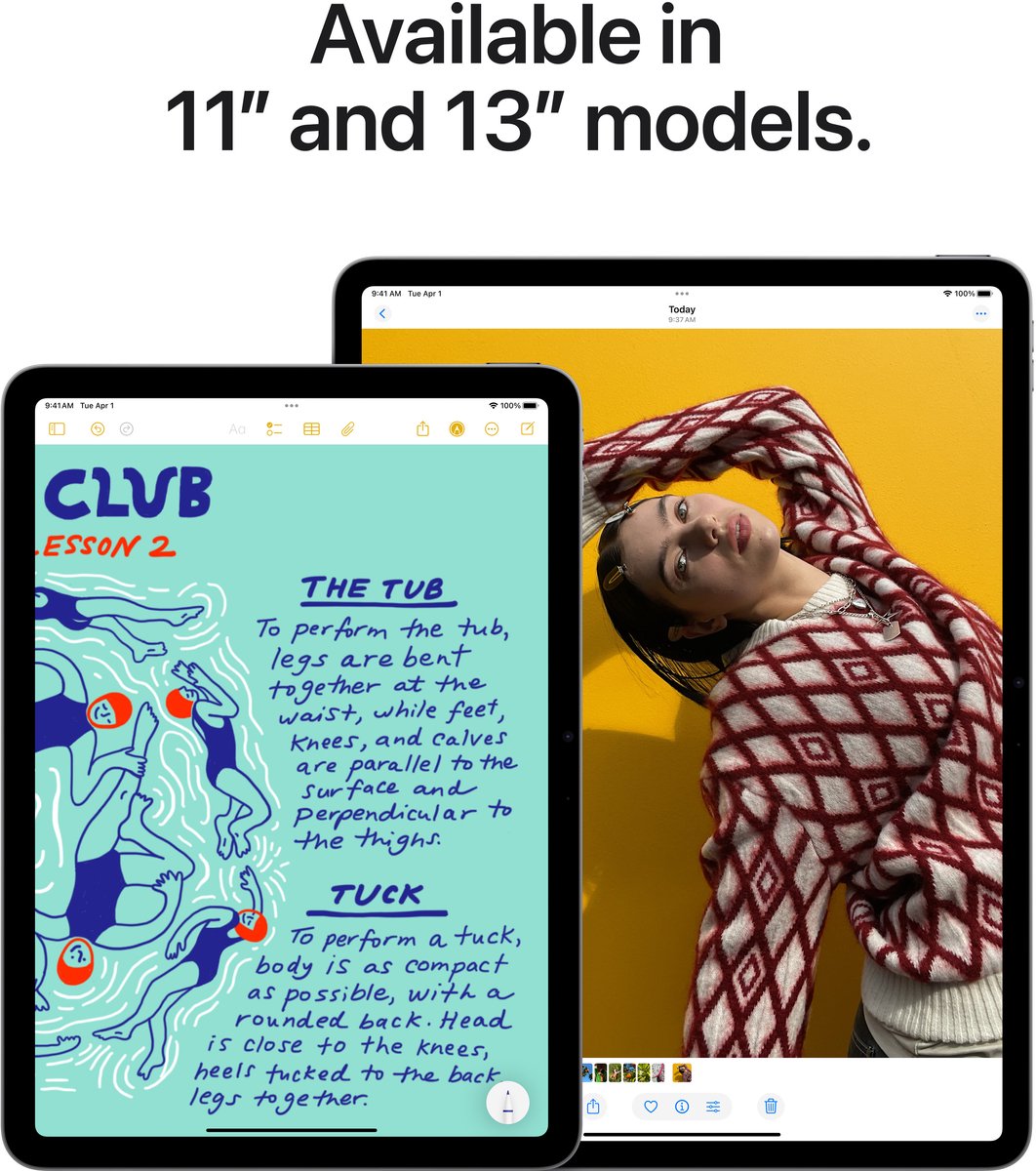 Apple iPad Air M3 (2025) 13-inch - M3-chip en Liquid Retina Display thumbnail 6