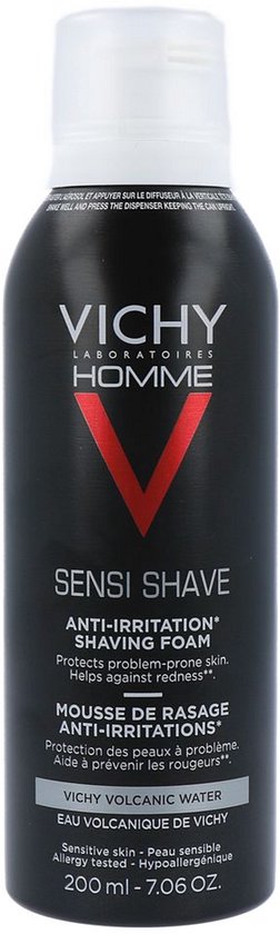Vichy Homme Anti-irritatie Scheerschuim voor een Gevoelige Huid 200ml