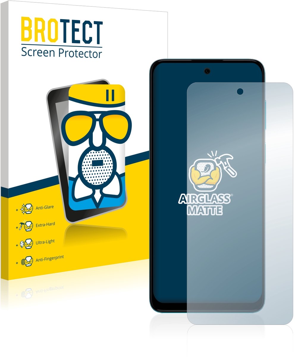 BROTECT - Screenprotector voor Motorola Moto G22 - Folie Beschermfolie Beschermglas matte