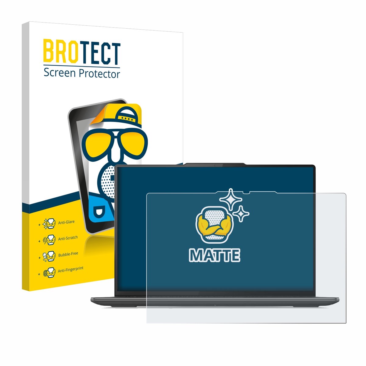 BROTECT - Screenprotector voor Lenovo Yoga Pro 9i Gen 8 16" - Folie Beschermfolie matte