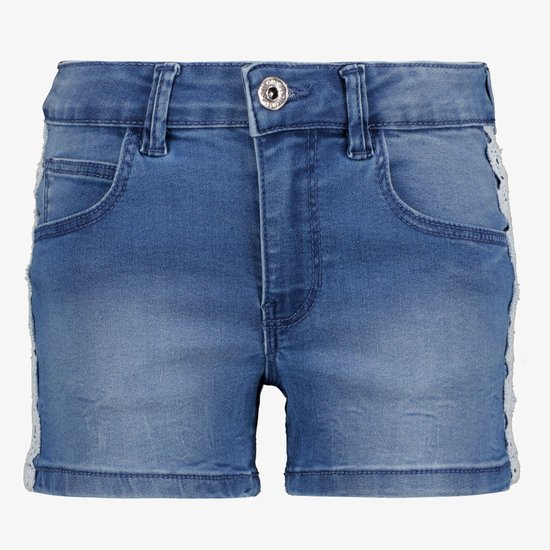 TwoDay meisjes denim short blauw - Maat 128