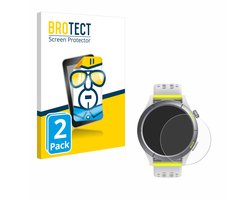 BROTECT - Screenprotector voor Huami Amazfit Cheetah - Folie Beschermfolie transparant 2 Stuks