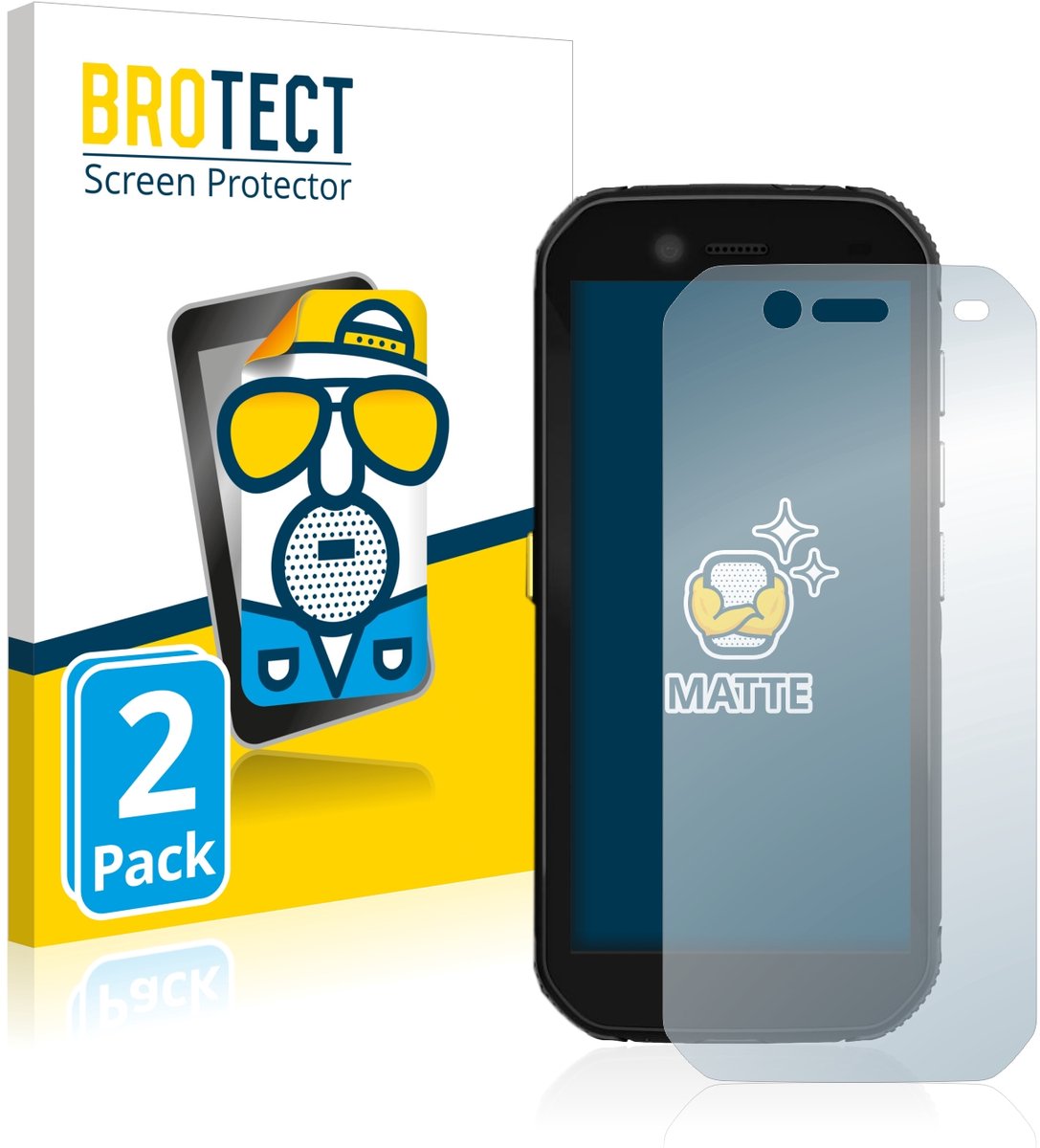 BROTECT - Screenprotector voor Caterpillar Cat S42 - Folie Beschermfolie matte 2 Stuks