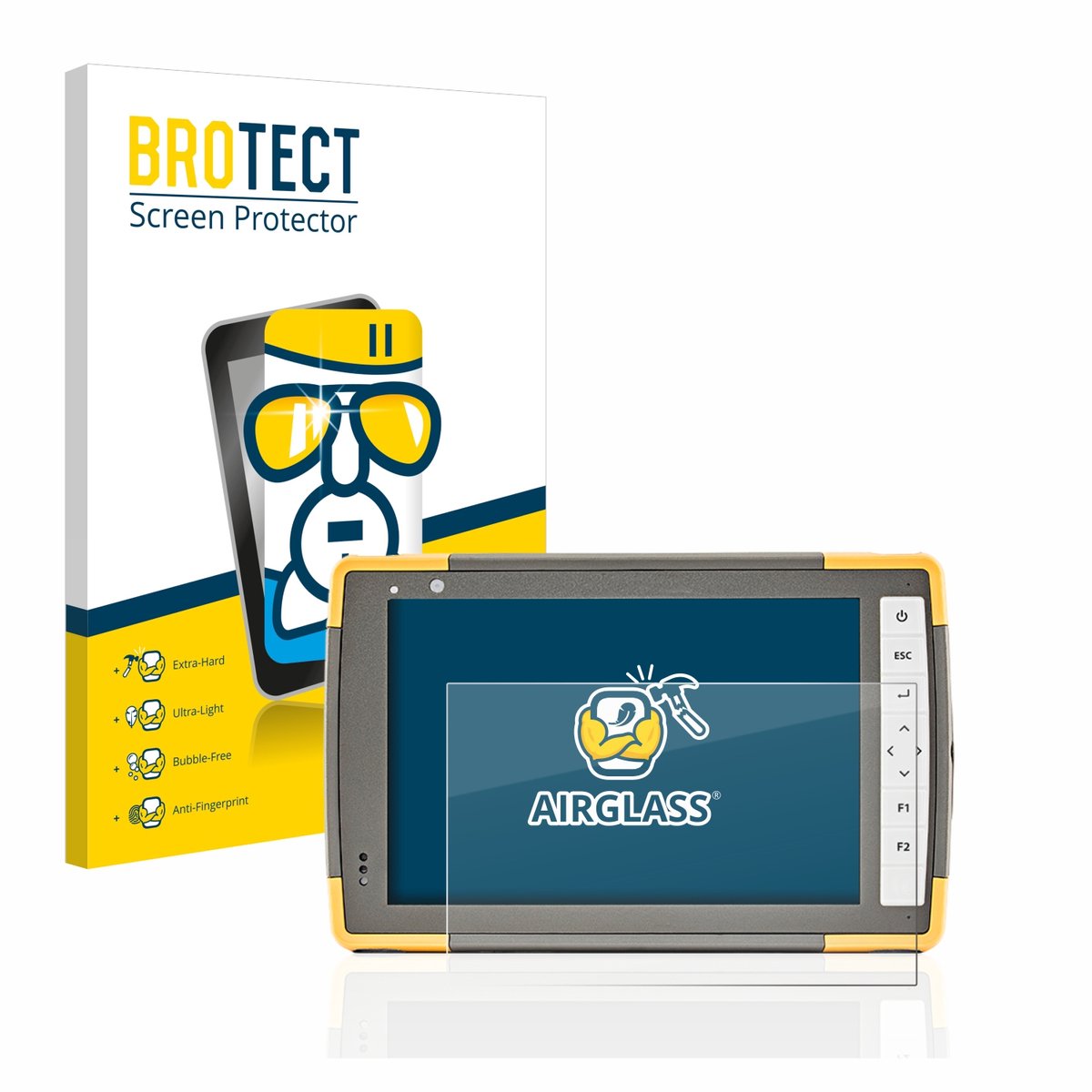 Screenprotector voor Topcon FC-5000 Beschermglas transparant