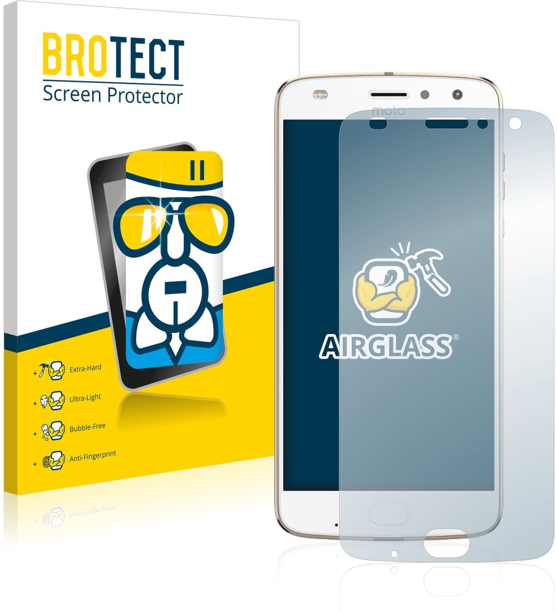 Screenprotector voor Lenovo Moto Z2 Play Beschermglas transparant