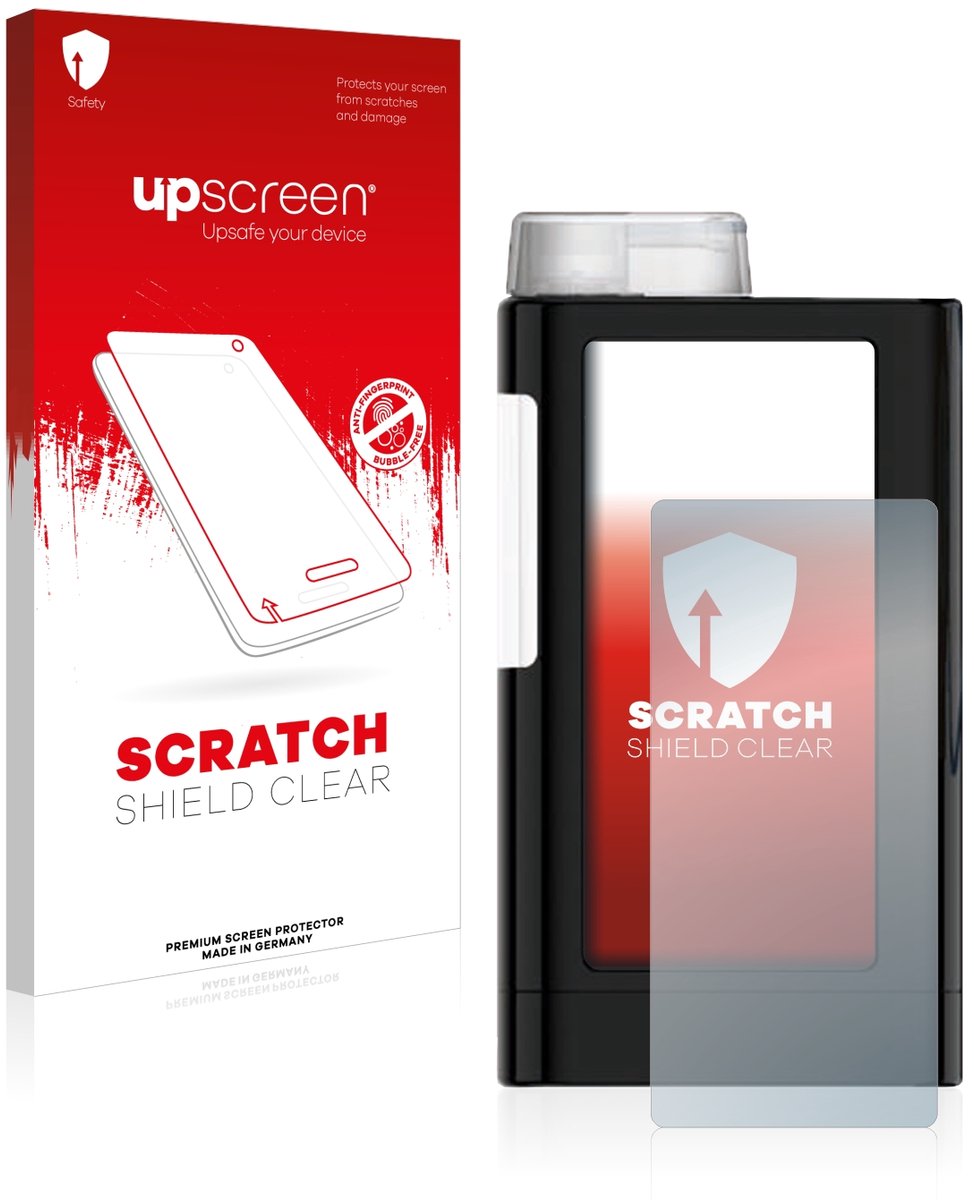 upscreen - Screenprotector voor Mylife YpsoPump - Folie Beschermfolie transparant