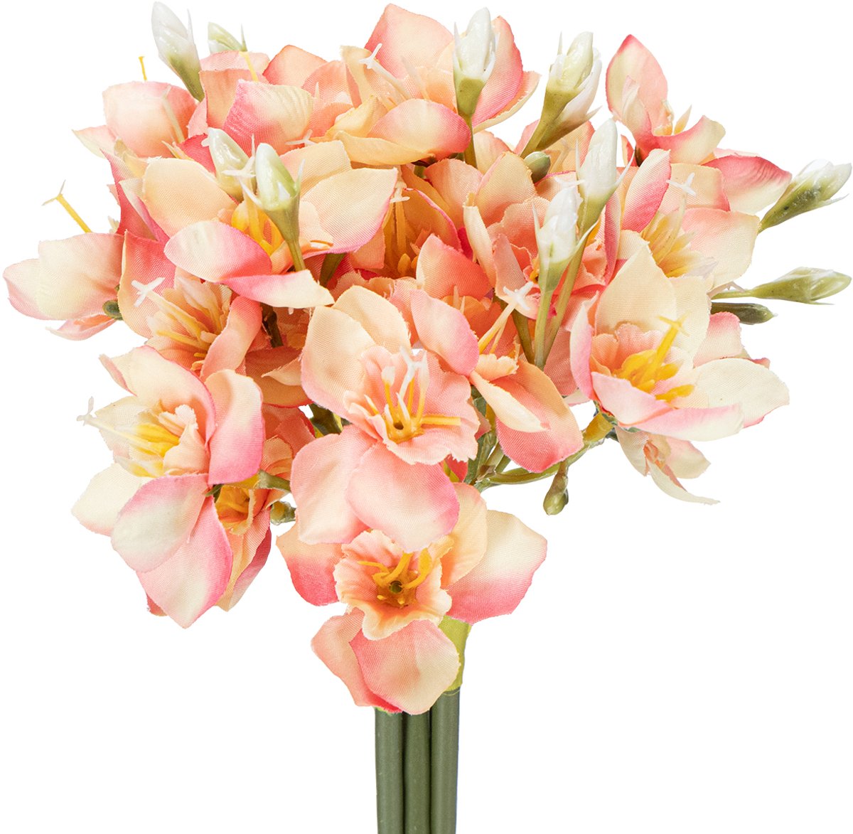 Viana Decoratieve bloeiende takken van de Peruaanse lelie voor tijdloze bloe roze