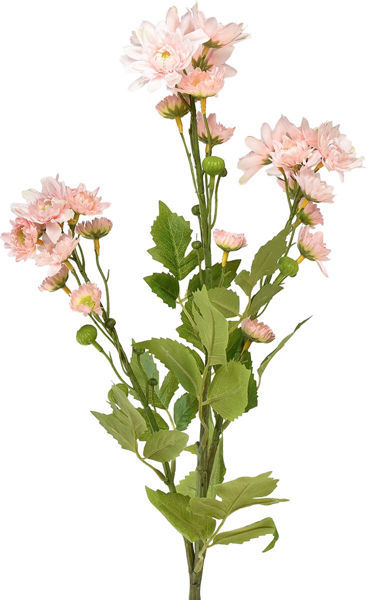 Viana Kunstbloemen Kunstasters Zijden Bloemen Roze 80cm