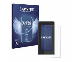 Savvies - Screenprotector voor Tenways CGO600 Pro - Folie Beschermfolie transparant 6 Stuks