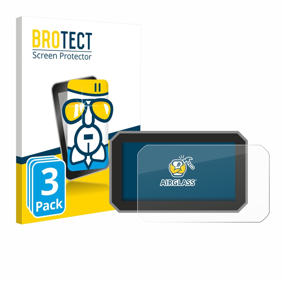 Screenprotector 3 Stuks voor Honda Forza 2025 Beschermglas transparant
