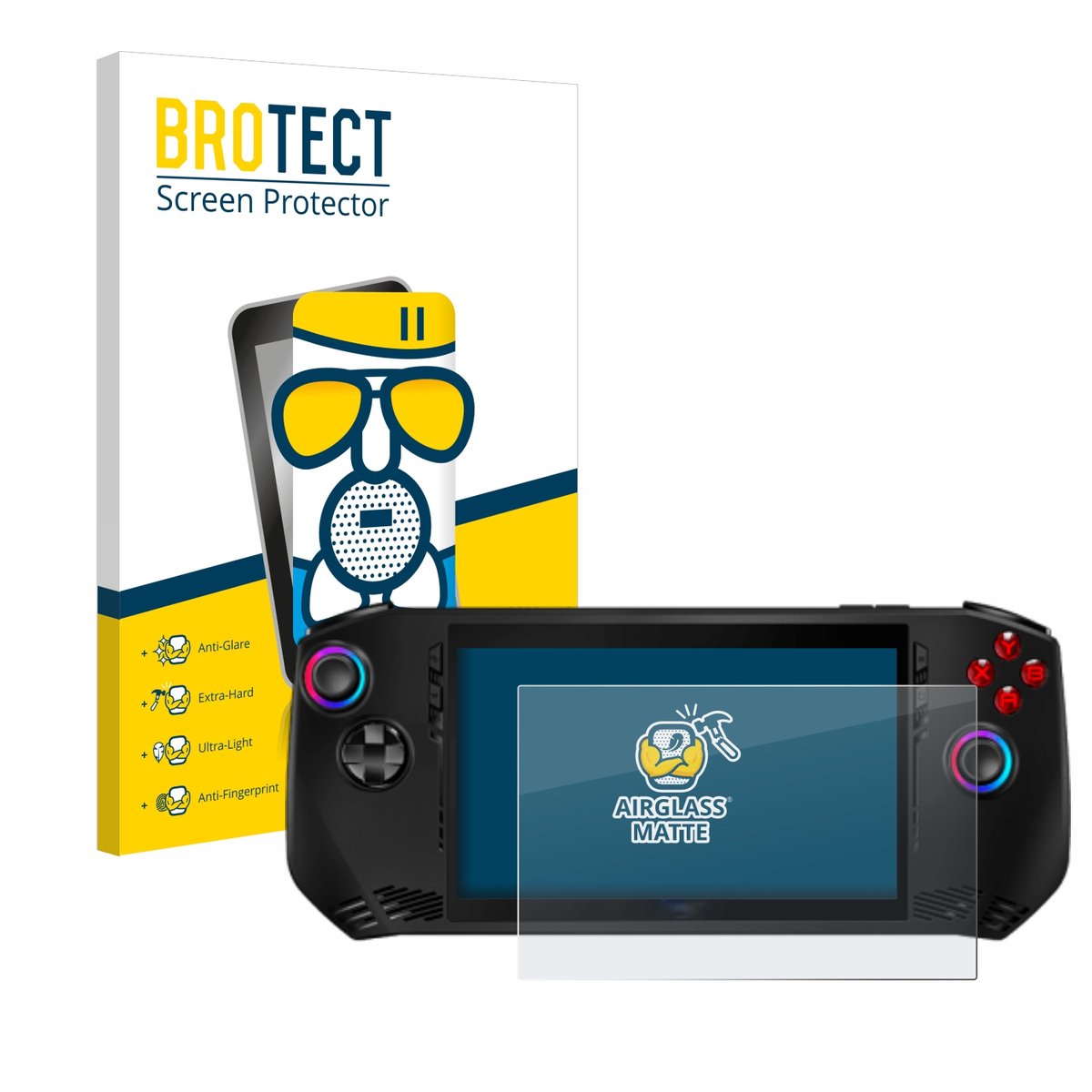 BROTECT - Screenprotector voor MSI Claw A1M - Folie Beschermfolie Beschermglas matte