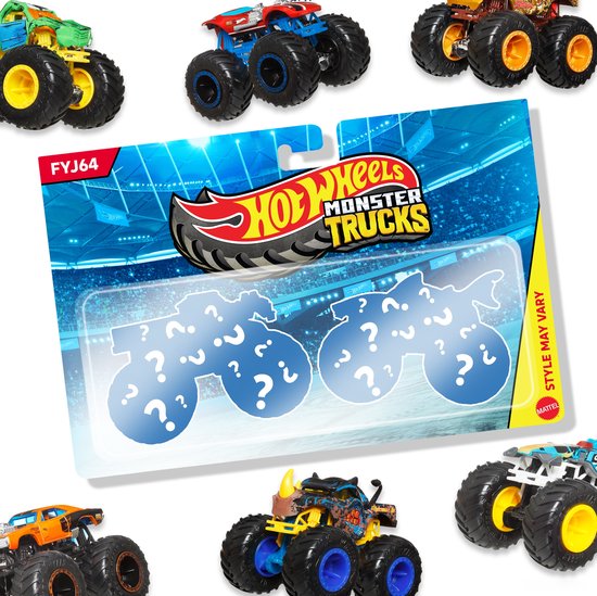 Mattel Hot Wheels Monster Trucks - Willekeurig assortiment