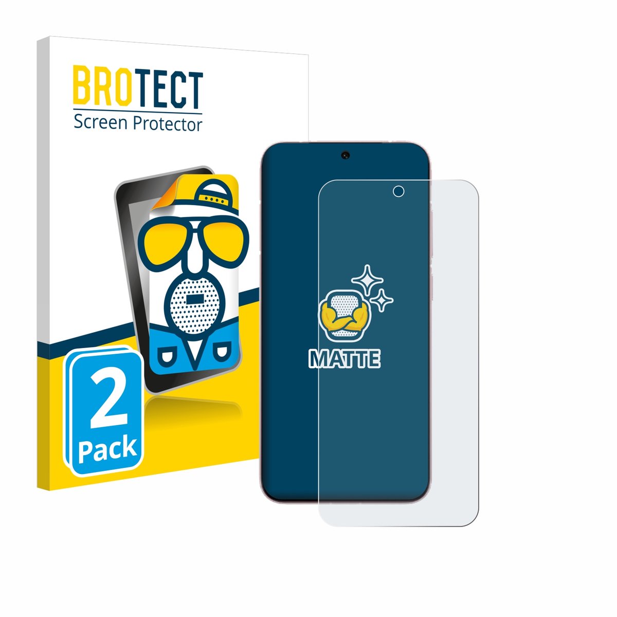 BROTECT - Screenprotector voor Vivo X200 Pro mini - Folie Beschermfolie matte 2 Stuks