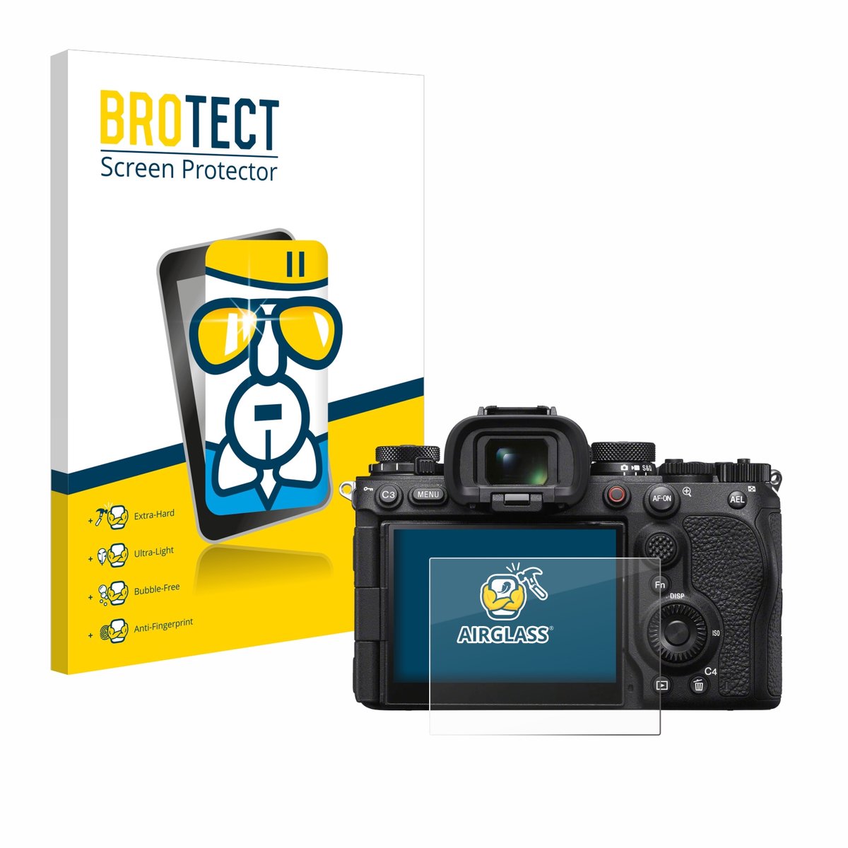 Screenprotector voor Sony Alpha 1 II (ILCE1M2B) Beschermglas transparant