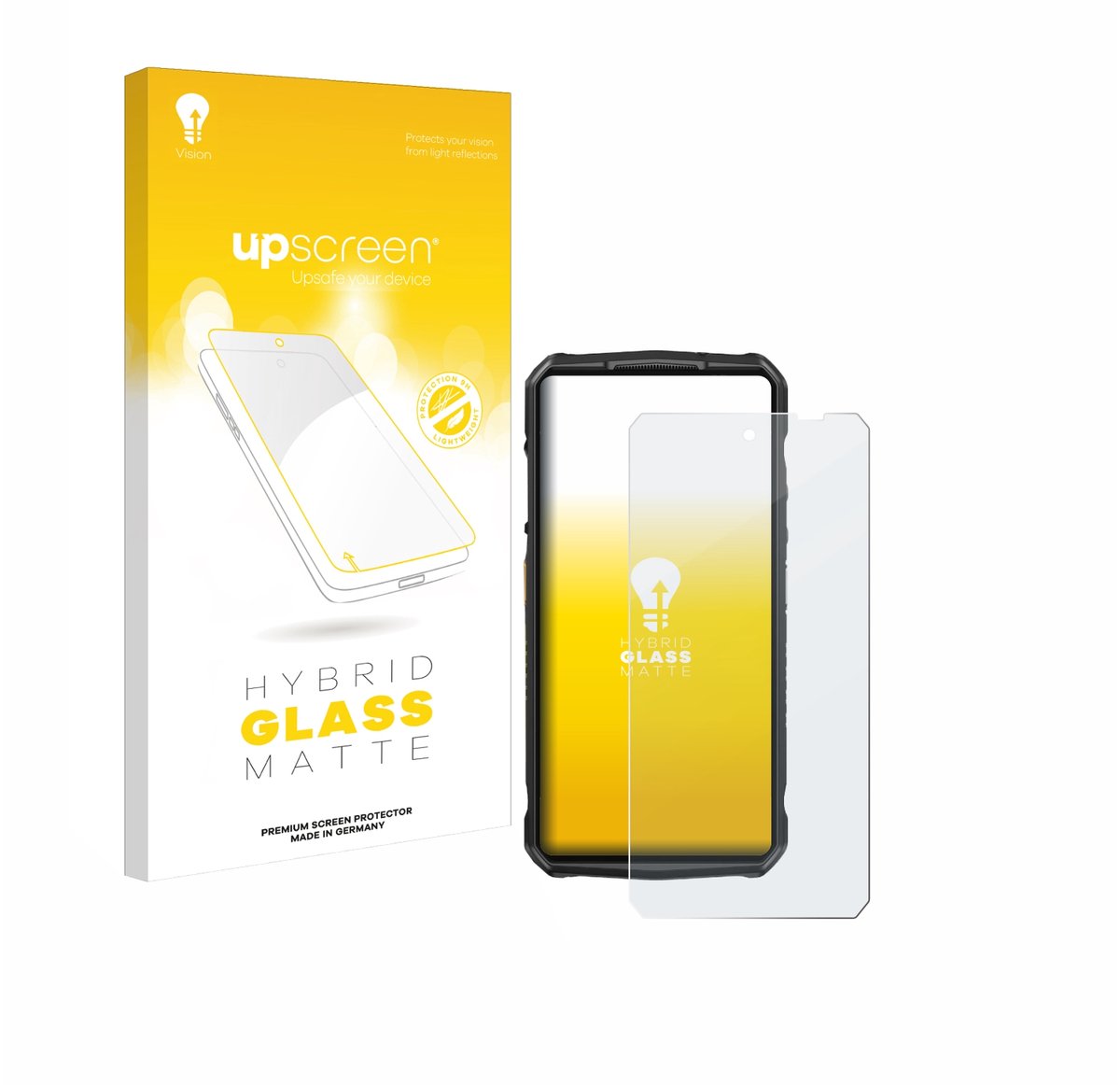 upscreen - Screenprotector voor Ulefone 29 pro - Folie Beschermfolie Beschermglas matte