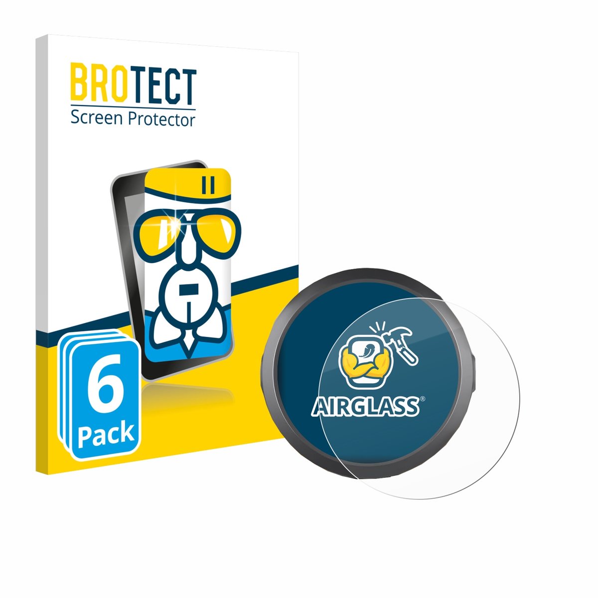 Screenprotector 6 Stuks voor AMFUN L3EU 2.2" Beschermglas transparant