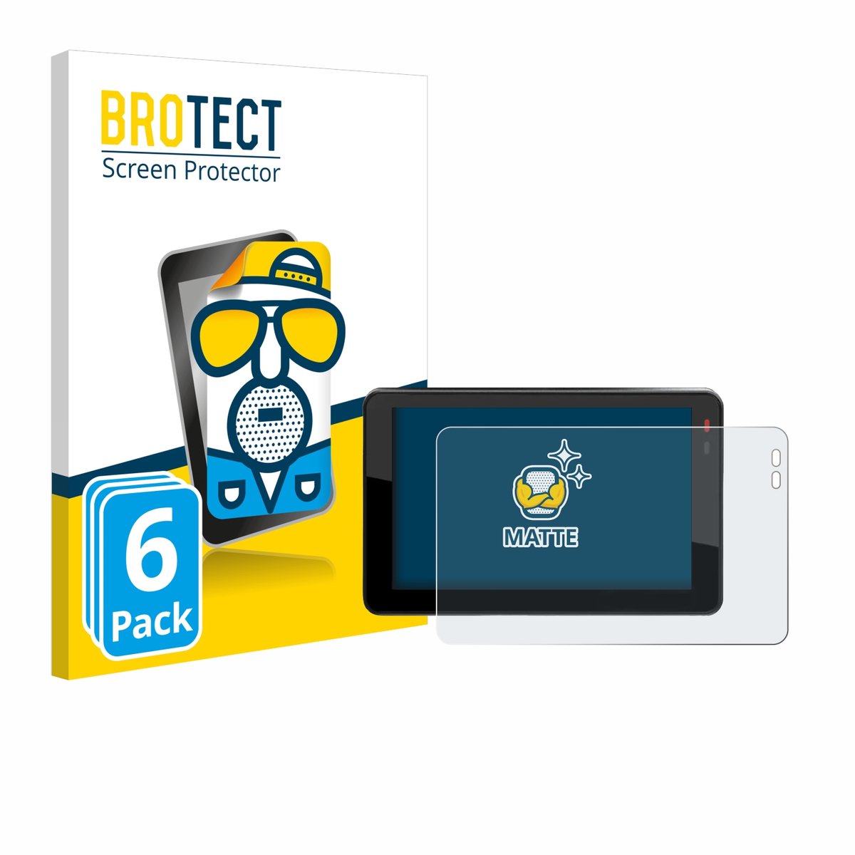 BROTECT - Screenprotector voor Chigee XR-2 - Folie Beschermfolie matte 6 Stuks